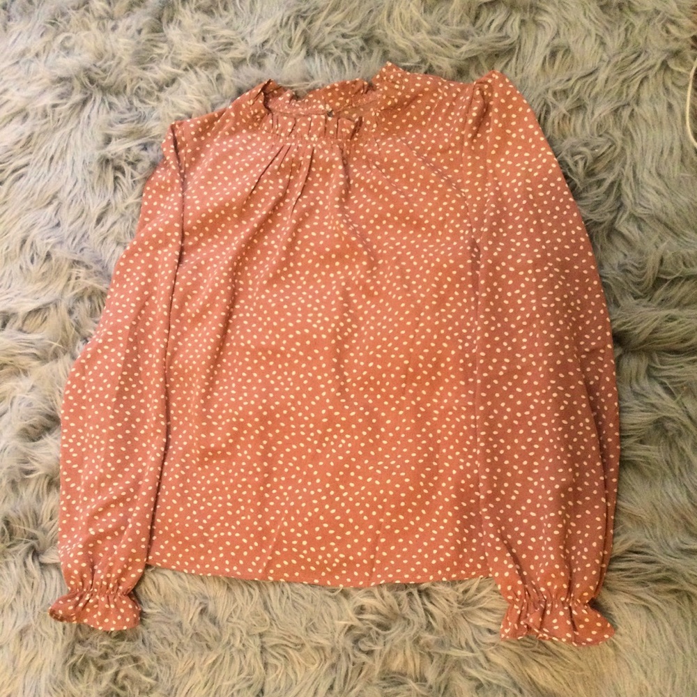 Long sleeve cute summer top
